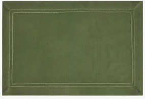 Eirsen Katoenen Placemat Groen – Intens Olijf - Sklum