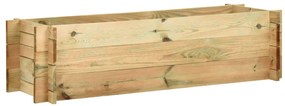 vidaXL Plantenbak 120 cm geïmpregneerd grenenhout