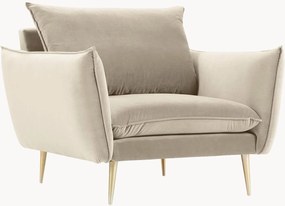 Fluwelen fauteuil Elio