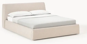 Gestoffeerd bed Cloud met opbergruimte