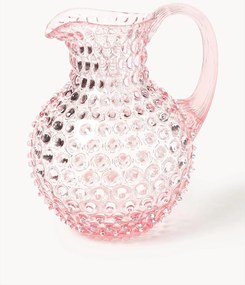Mondgeblazen karaf Hobnail, 2 L