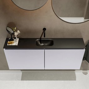 Mondiaz Ture 120cm toiletmeubel cale met wastafel urban midden geen kraangat