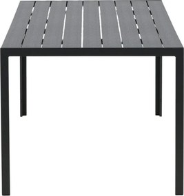 The Outsider Tuintafel - Toscane - Zwart - Alu/Polywood - 205x90 cm - The Outsider