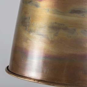 Vintage hanglamp koper met goud - Burn