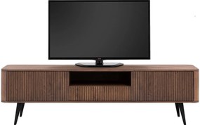Goossens Tv Meubel Seppe, 2 deuren 1 lade 1 open vak 180 cm breed