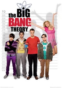 Poster Big Bang Theory  - IQ-meter, (61 x 91.5 cm)