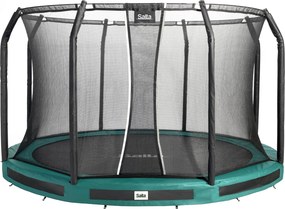 Salta trampoline Premium Ground - Diameter 396 cm - Rond - groen
