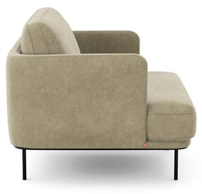 Fauteuil in stonewashed fluweel, Antoine, E Gallina