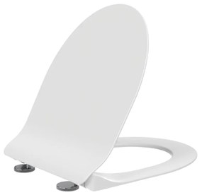 Sanigoods Serra wc-zitting soft close glanzend wit