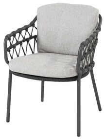 4 Seasons Outdoor Calpi tuinstoel * Sale * Tuinstoel antraciet weerbestendig