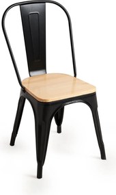 Set 4 Torix Natuurlijk Houten Stoelen