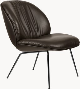 Leren loungefauteuil Beetle
