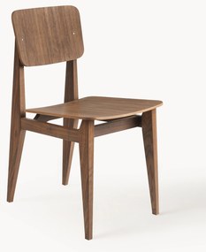 Houten stoel C-Chair van walnoothout