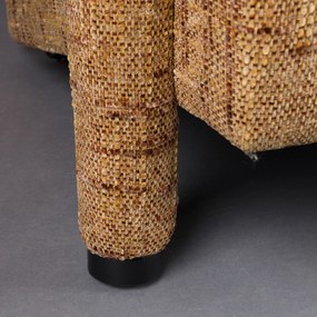Dutchbone Kent Grof Geweven Fauteuil Ochre