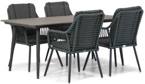 Tuinset 4 personen 180 cm Rope Groen Domani Furniture Jachin/Matale