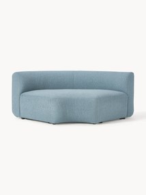 Ronde bouclé hoekmodule Sofia