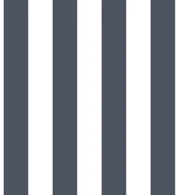 Noordwand Urban Friends & Coffee Behang strepen blauw en wit