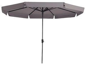 Madison Parasol Syros Luxe rond 350 cm taupe