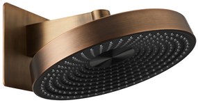 Saniclear Evolution inbouw regendouche rond met glijstang en 2 standen handdouche verouderd messing