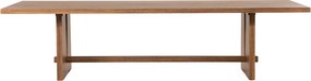 Stijlvolle Walnoot Eettafel 300 - 300 X 120cm.