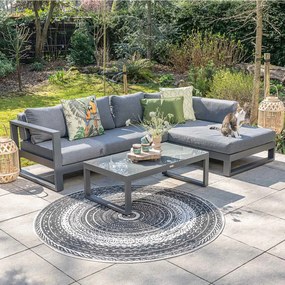 Garden Impressions Kiki loungeset 3-delig links - mystic grey