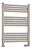 Eastbrook Wendover handdoekradiator 60x80cm 359W messing geborsteld