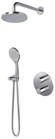 Hotbath Buddy IBS12A inbouw regendouche 25cm met 3 standen handdouche en glijstang chroom