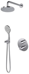 Hotbath Buddy IBS12A inbouw regendouche 30cm met 3 standen handdouche chroom