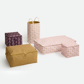 Opberghoes voor onder het bed, bloemenprint, ANDYA