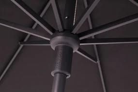 Madison stokparasol Delos luxe Ecru 200x300 cm.