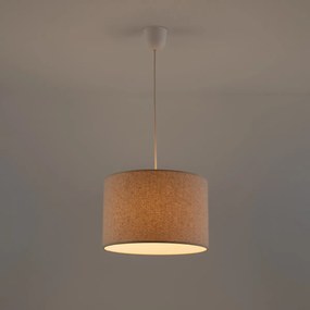 Hanglamp/Lampenkap in boucletteØ30 cm, Lockie