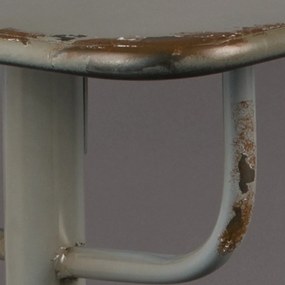 Dutchbone Declan Grijze Ijzeren Bartafel - 140 X 50cm.