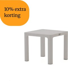 + 10% kassakorting | Bijzettafel tuin Forza | Vierkant | Tuintafel Kunststof | 45x45cm | 1 persoon | Kees Smit Tuinmeubelen