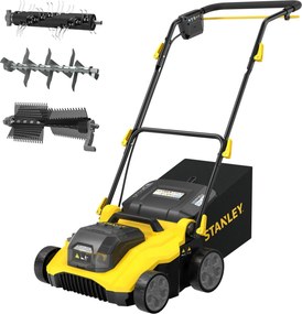 Stanley FATMAX SCOEP3801M2-QW V20 Verticuteerder – 3-in-1 – Brushless – Incl. 2x 4.0Ah Accu &amp; Laders