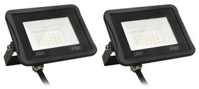 vidaXL Spotlights 2 st LED 20 W koudwit