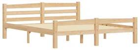 vidaXL Bedframe massief grenenhout 160x200 cm