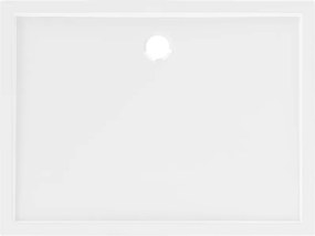 Mexen Flow rechthoekige douchebak slim 100 x 80 cm, wit glans - 46R108010