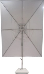 Zweefparasol  2.6x3.5m Mocha (excl. voet) Taupe-naturel-bruin Camello Luna