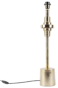 Art Deco tafellamp goud zonder kap - Diverso