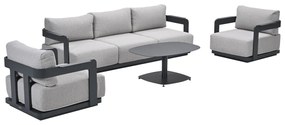 Garden Impressions Imperia loungeset 4-delig - merino sand