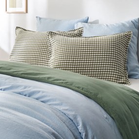 Kussensloop in gewassen linnen, Aelle