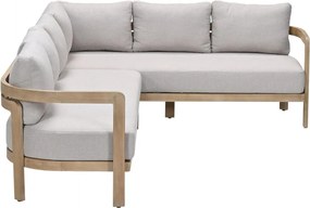 Garden Impressions Sirocco loungeset 3-delig rechts - acacia - grey sand