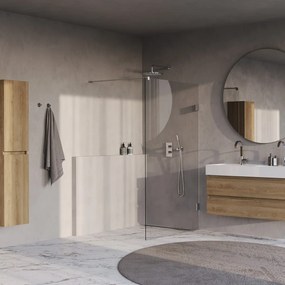 Brauer Void profielloze inloopdouche 120cm chroom