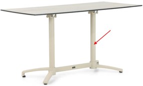 De Laan Projects Laan Marano Bistrotafel X Taupe