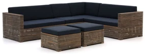 ROUGH-C hoek loungeset 6-delig