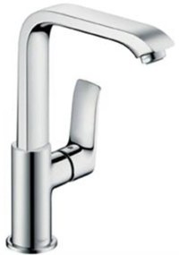 Hansgrohe Metris wastafelkraan met draaibare uitloop Chroom