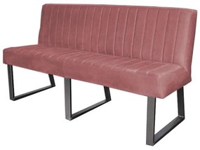 Eetkamerbank - Hengelo - stof Element roze 10 - 180 cm