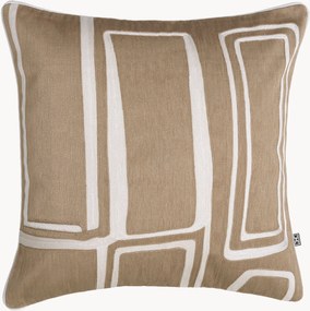 Handgetuft kussen van viscose Ribeira