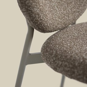 Moderne Stoelen Stapelbaar Bruin