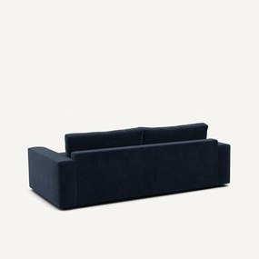 Slaapbank in chenille fluweel, Skander